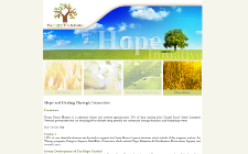 Web Site Design - The Hope Tree Initiative