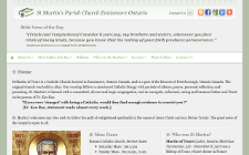Web Site Development - St Martin's Parish
